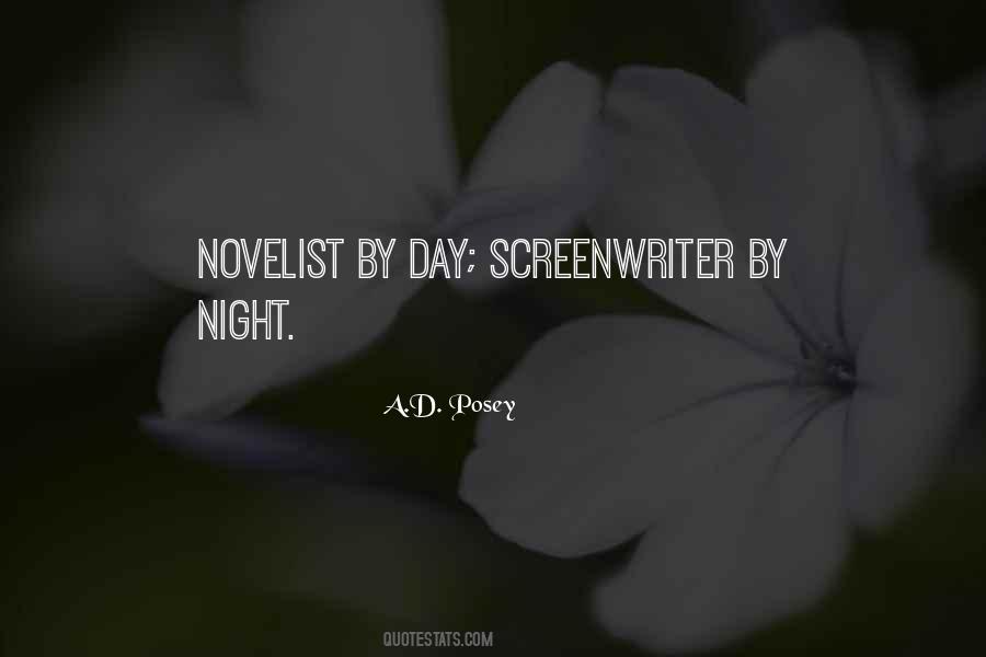 Quotes About Writing Screenplays #201563