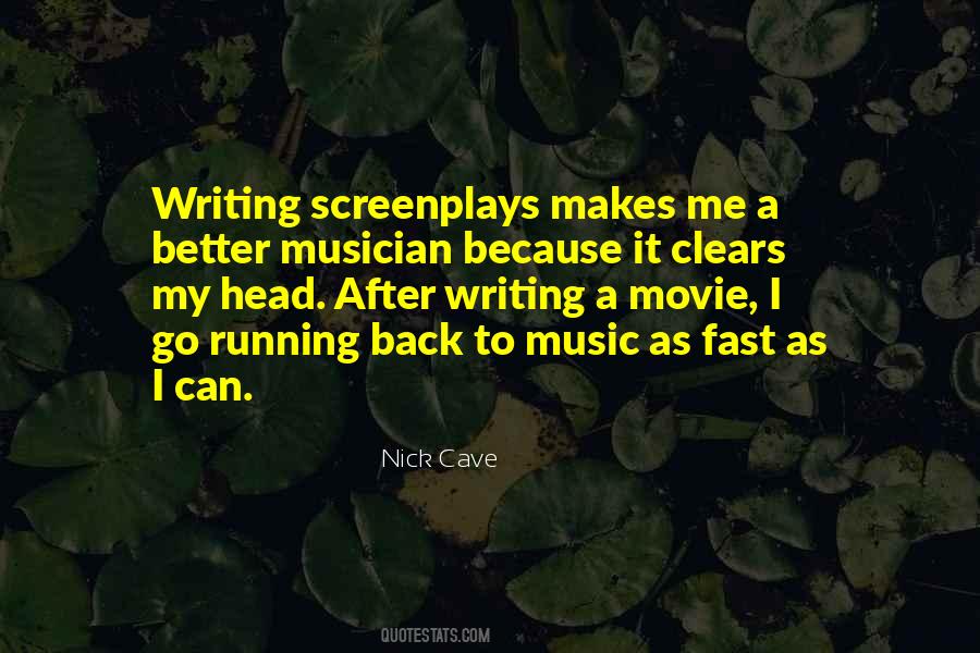Quotes About Writing Screenplays #767868