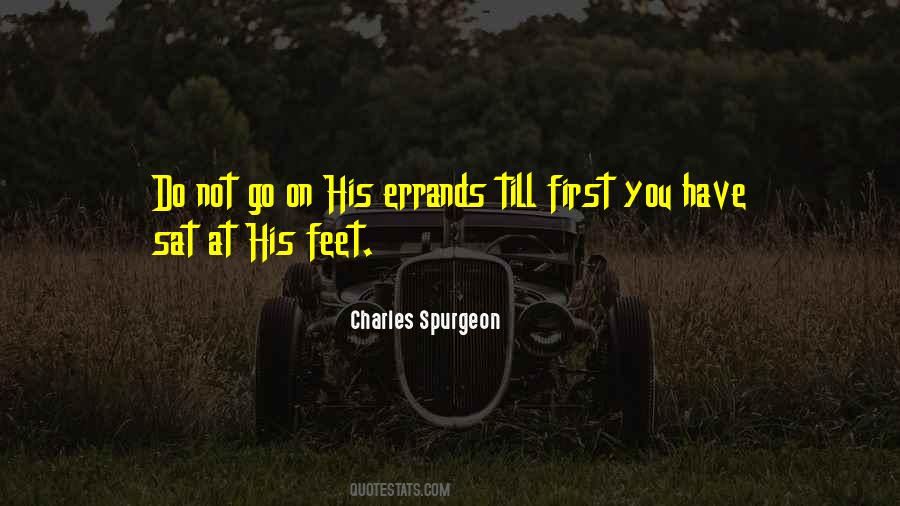 Quotes About Errands #1567603