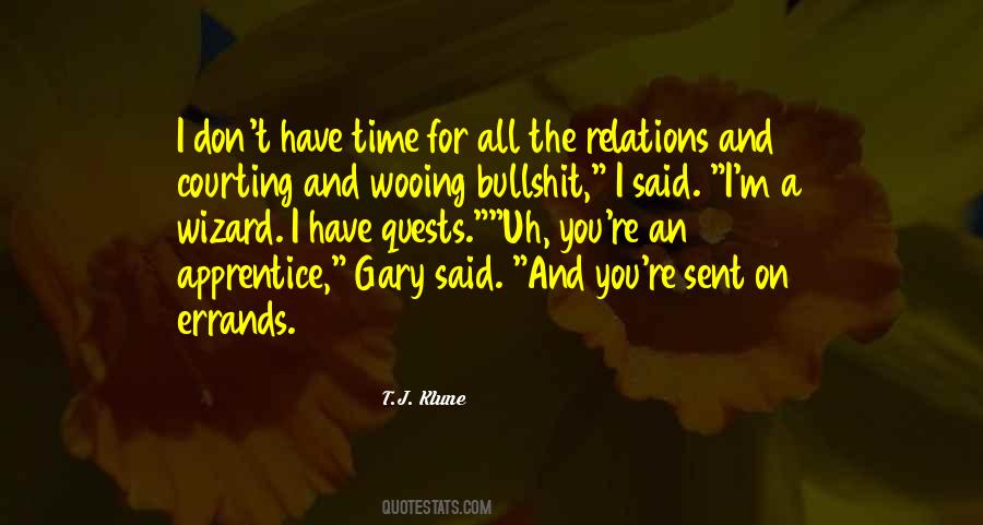 Quotes About Errands #311747