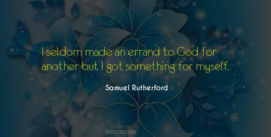 Quotes About Errands #545373