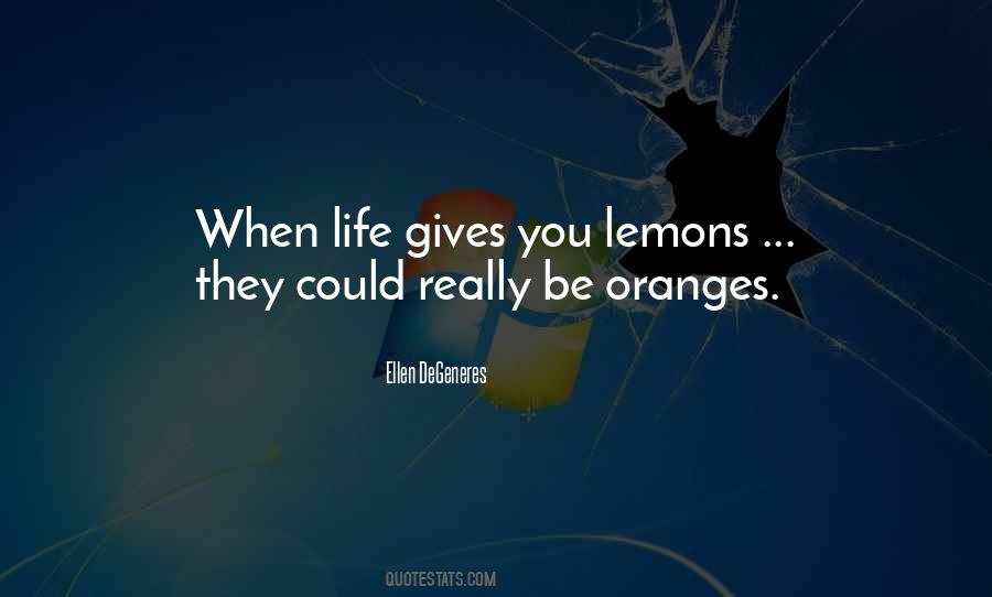 Quotes About Oranges #1402717