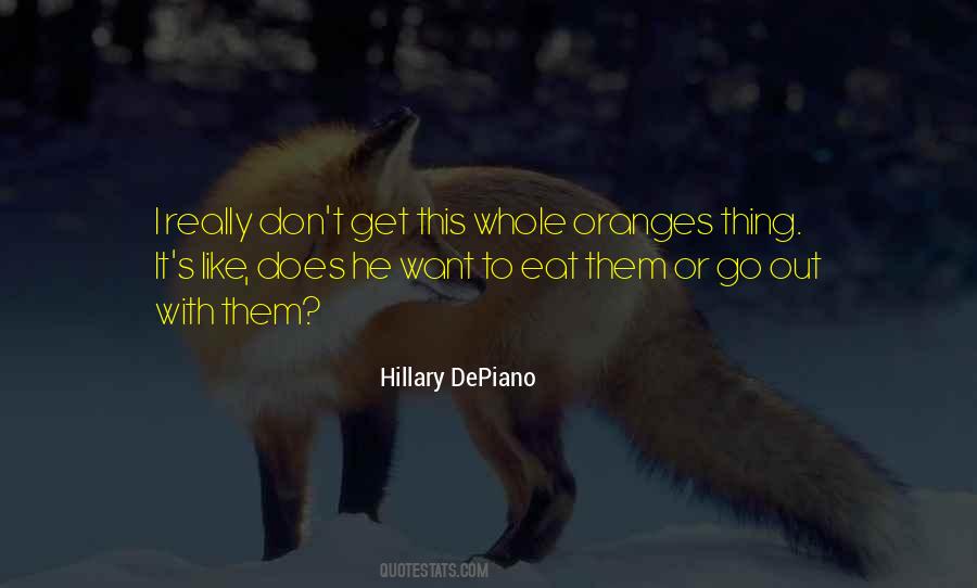 Quotes About Oranges #270904