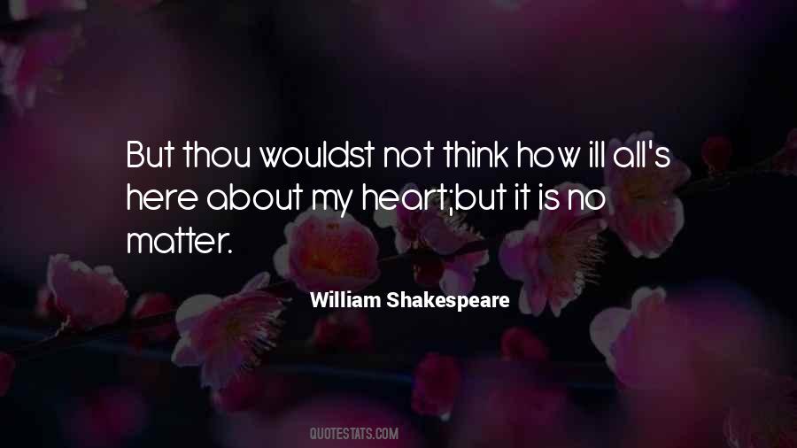 Heart Shakespeare Quotes #790214