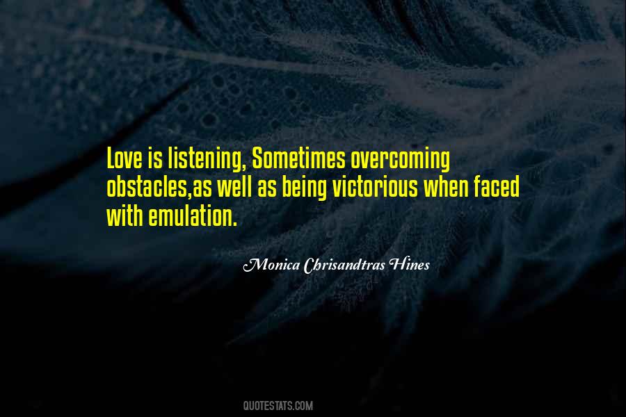 Quotes About Love Overcoming All Obstacles #781691