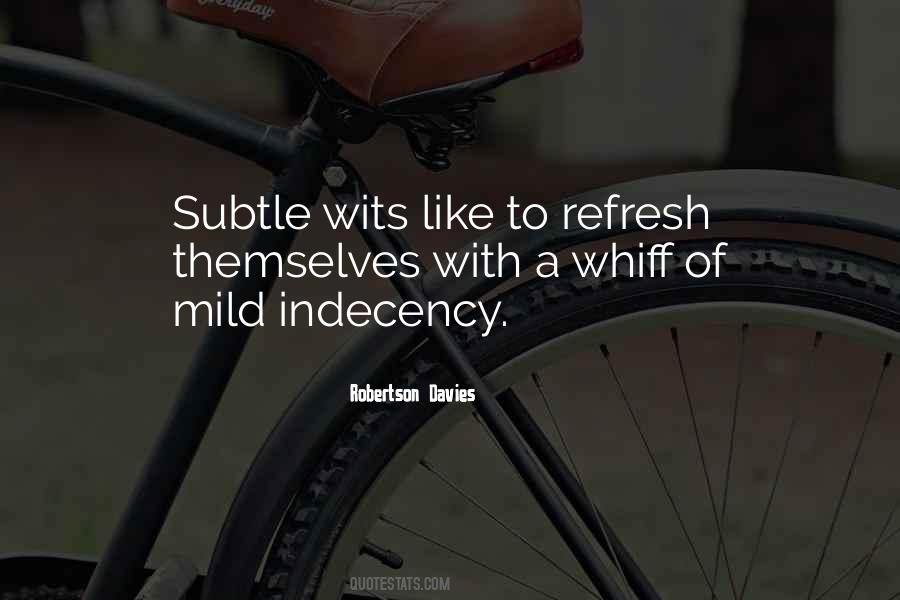 Quotes About Indecency #1335658