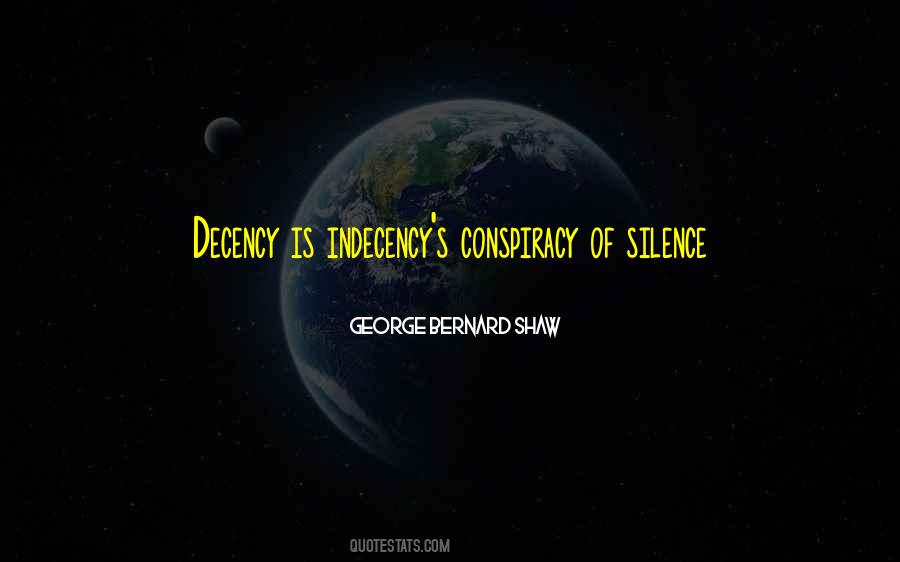 Quotes About Indecency #1764537
