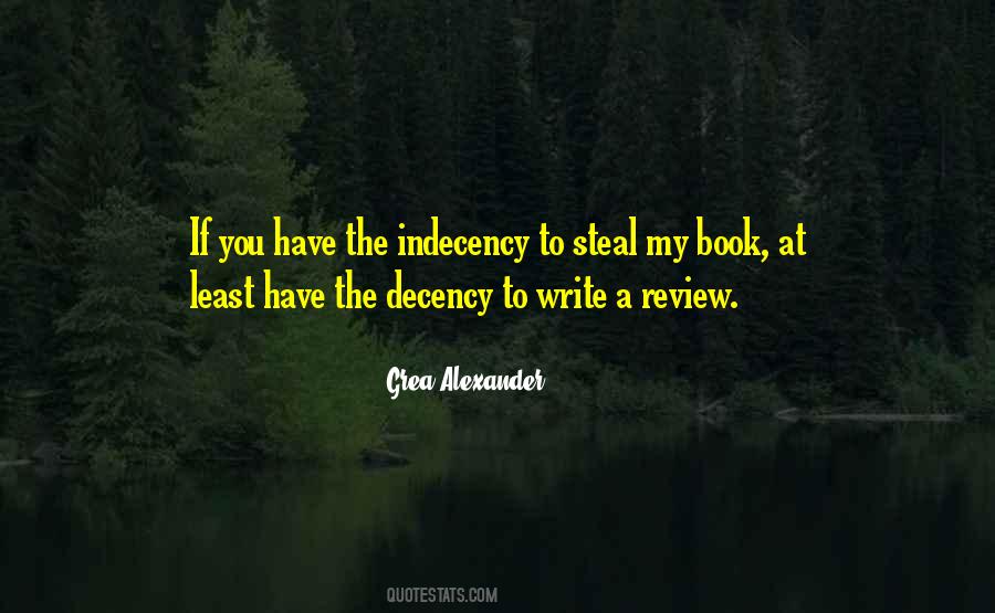 Quotes About Indecency #514721