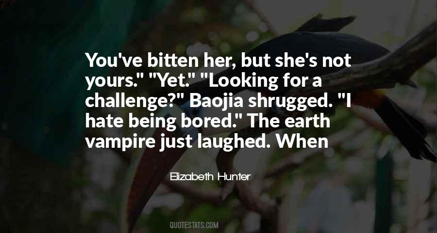 Quotes About Being A Vampire #311943