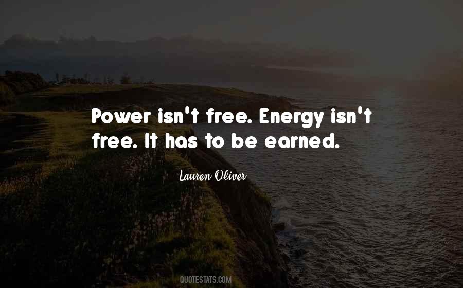 Free Energy Quotes #607839