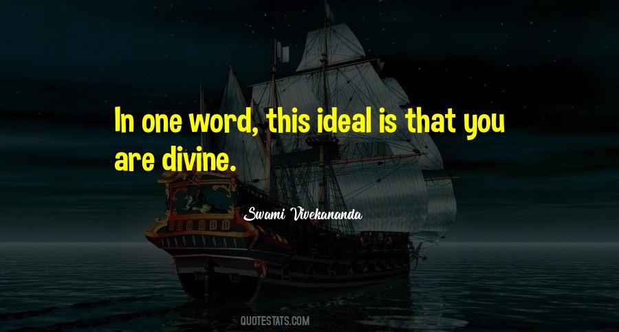 Divine Word Quotes #1230866