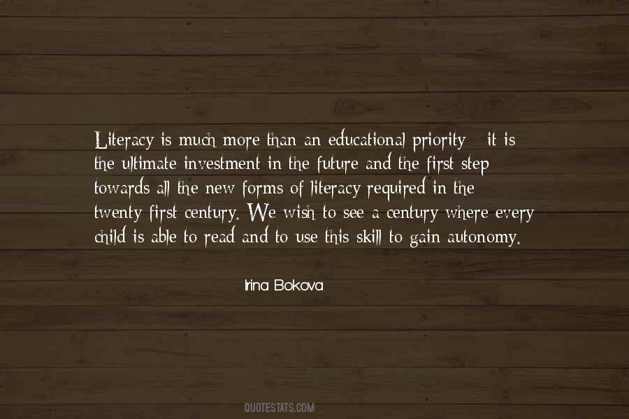 Literacy Children Quotes #103828