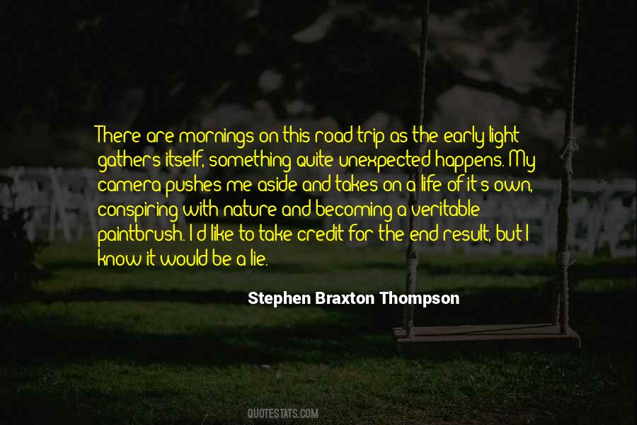 Quotes About Early Mornings #1105029