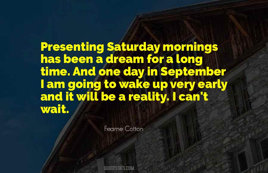 Quotes About Early Mornings #1388315