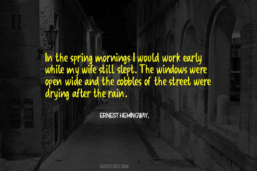 Quotes About Early Mornings #601673