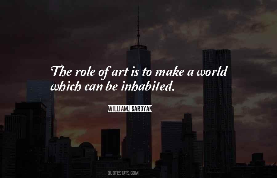 Quotes About The Role Of Art #455085