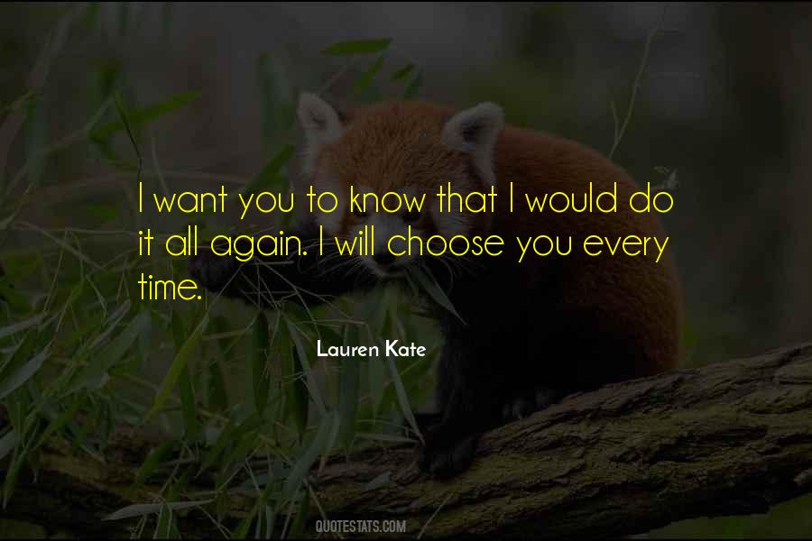 I Want You To Quotes #1201211