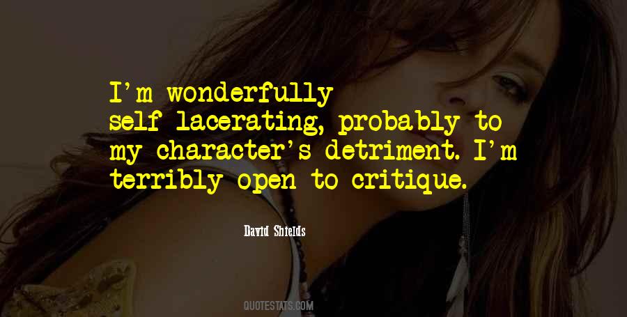 Quotes About Critique #1438708