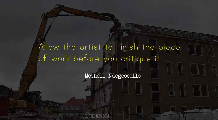 Quotes About Critique #1512932