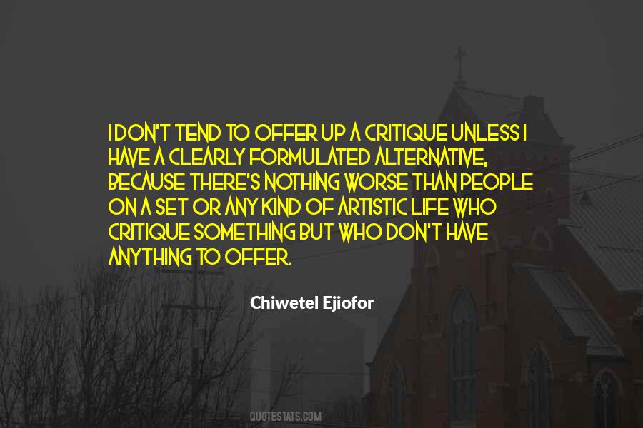 Quotes About Critique #965964