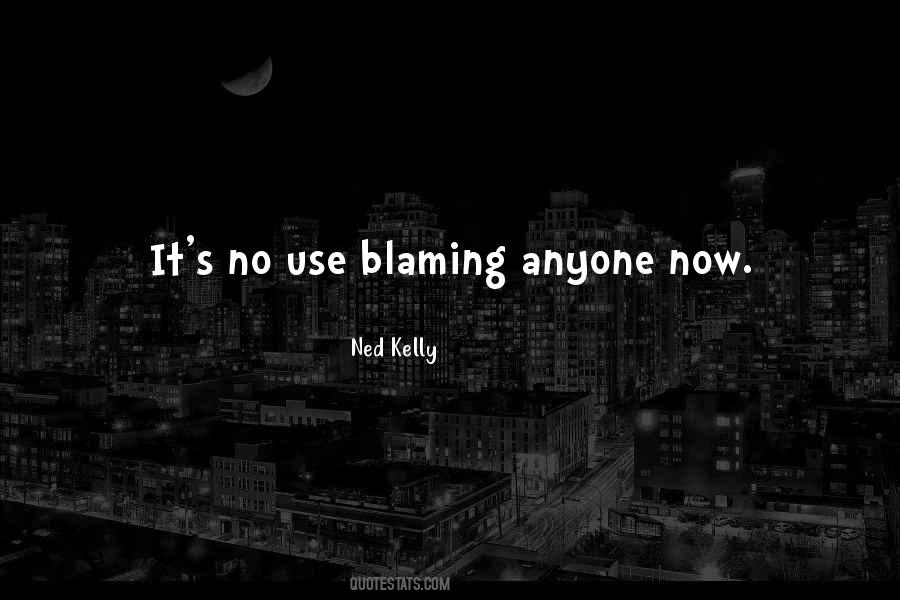 Quotes About Blaming Me #267574