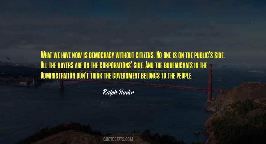 Quotes About Citizens And Government #721622