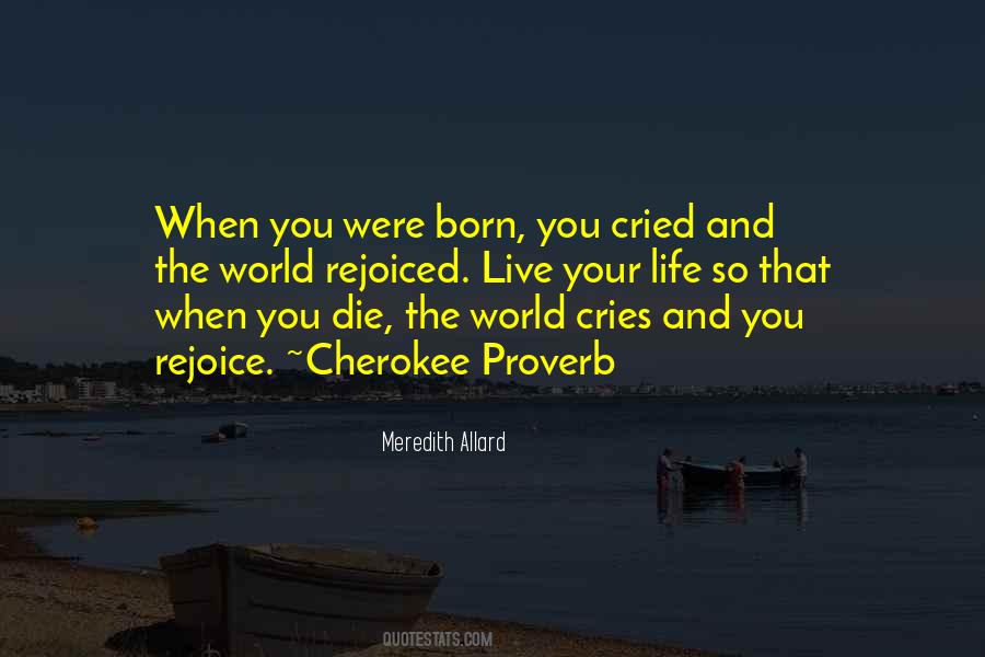 Quotes About Cries #1209441