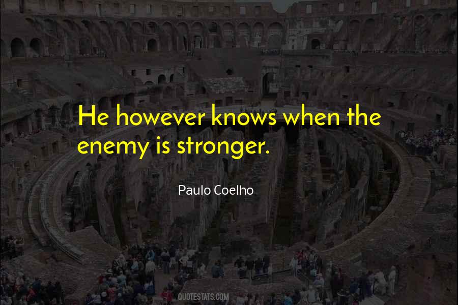 The Enemy Quotes #1668379