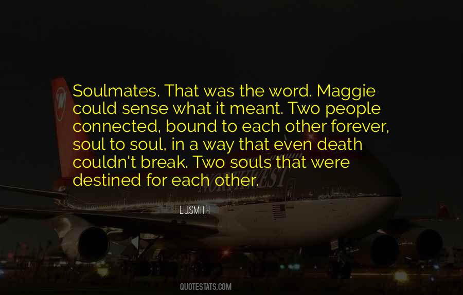 Quotes About The Soulmates #1336433