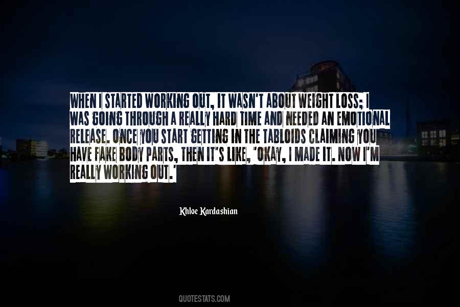 Quotes About Working Out Hard #1174408