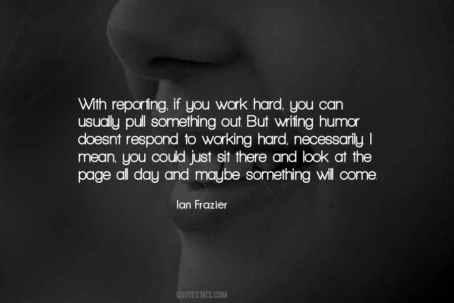 Quotes About Working Out Hard #386504