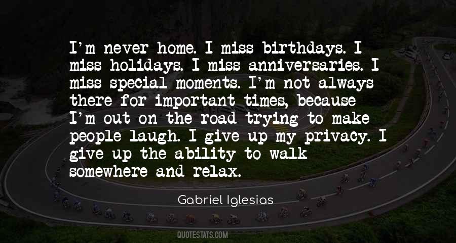 Quotes About Going Home For Holiday #458228