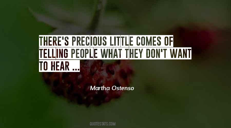 Quotes About Precious Little Things #126972