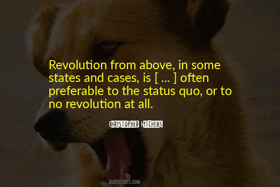 Quotes About Status Quo #1277312