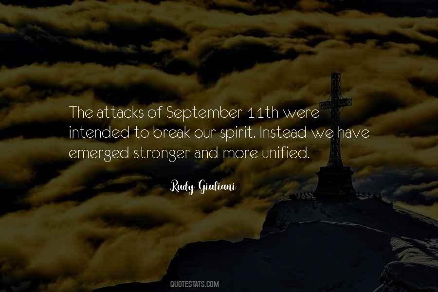 Quotes About September 11th #278467