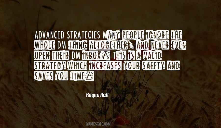 Quotes About Strategies #1058778