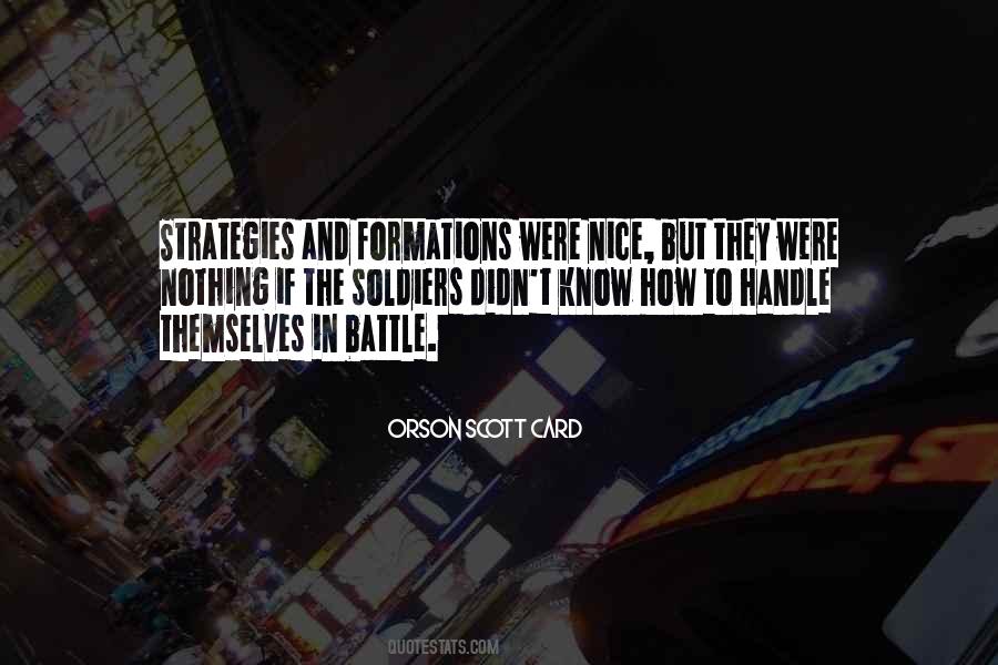 Quotes About Strategies #1159584