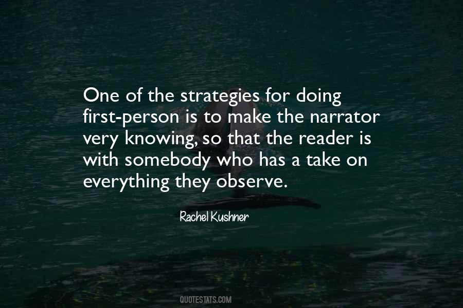 Quotes About Strategies #1290254