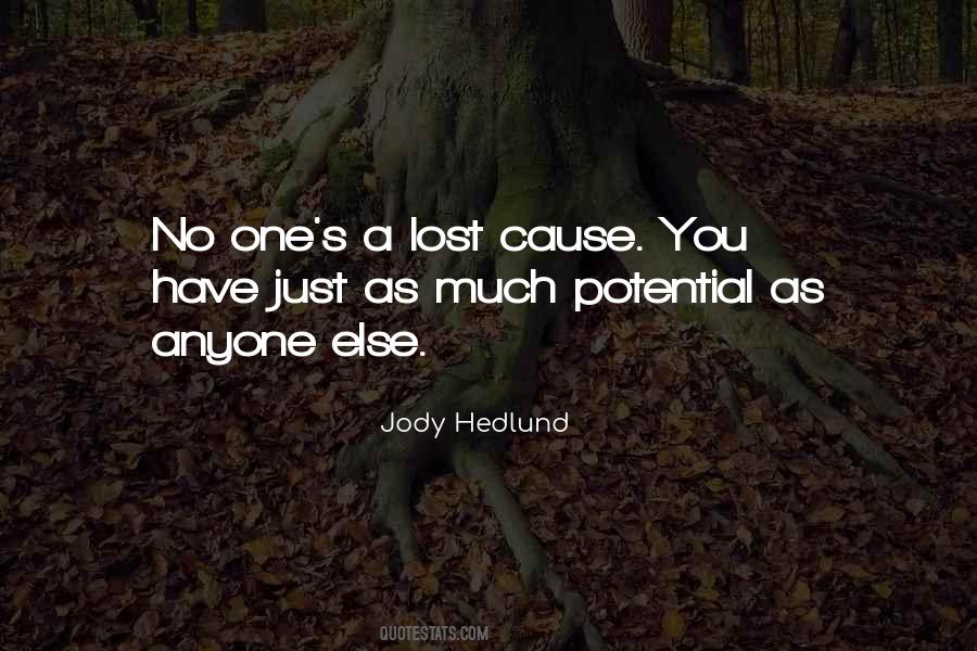 Lost Potential Quotes #1566861