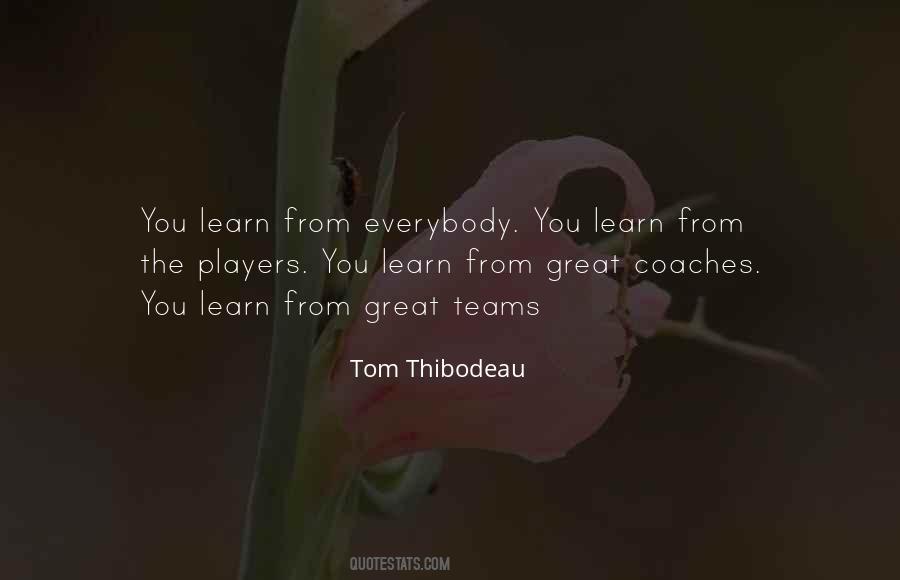 Quotes About Great Team Players #1092211