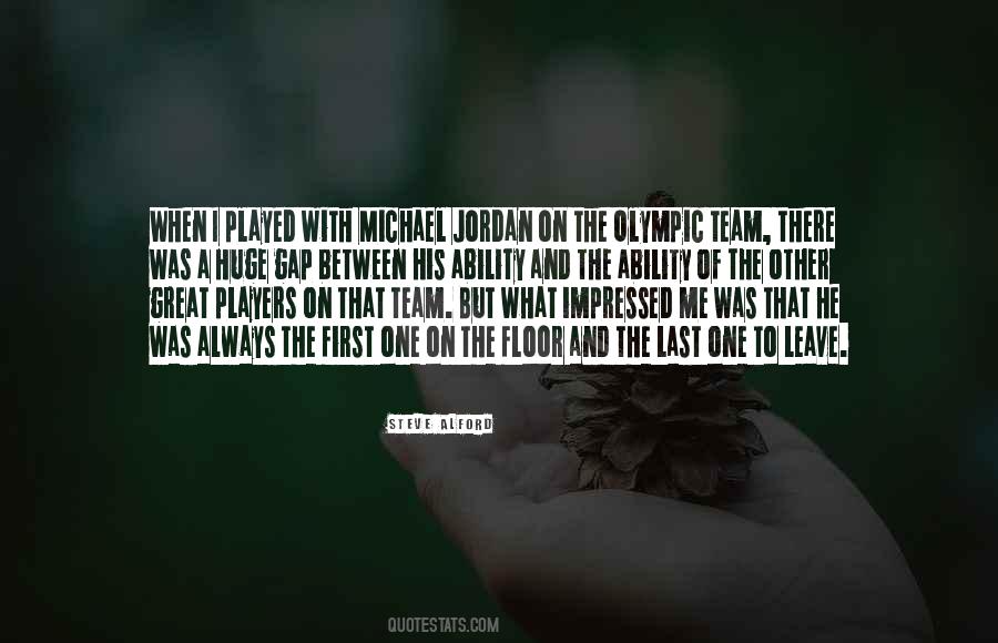 Quotes About Great Team Players #1350043