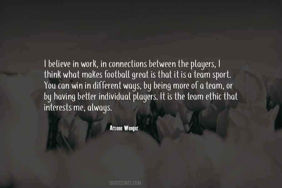 Quotes About Great Team Players #440219
