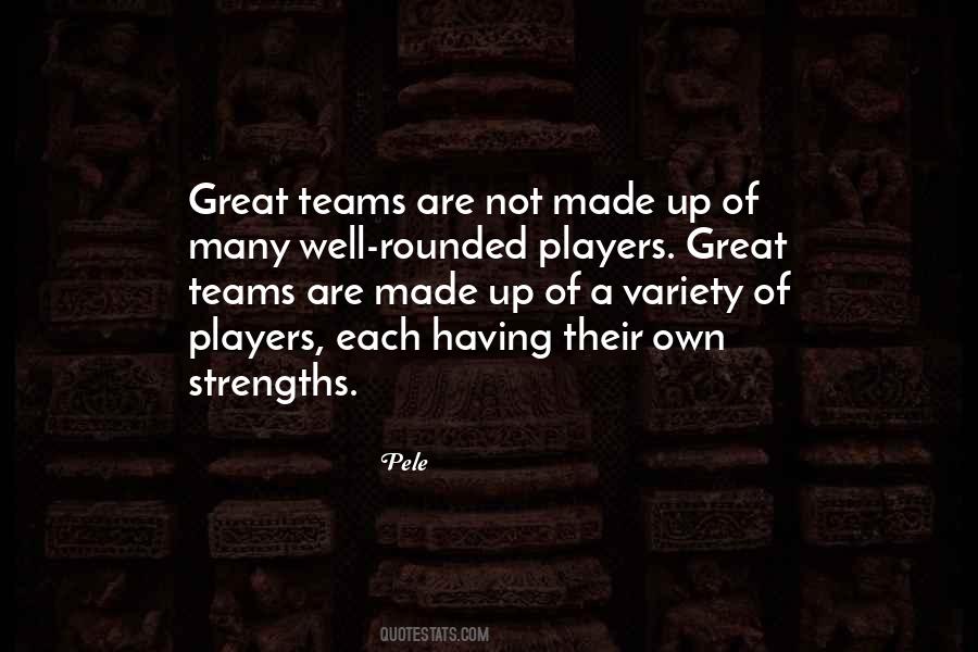 Quotes About Great Team Players #655379