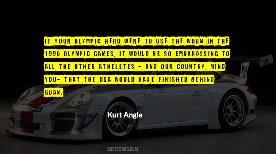 Olympic Hero Quotes #45914