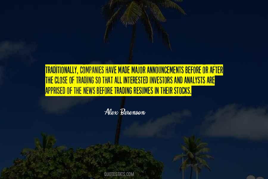Apprised Of Quotes #1811794
