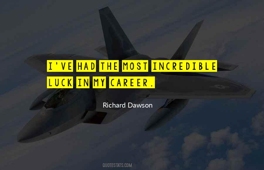 Luck Career Quotes #662011