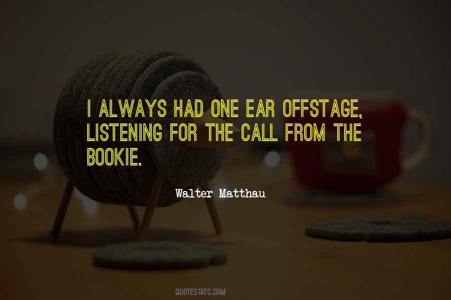 Quotes About Listening Ears #1150835