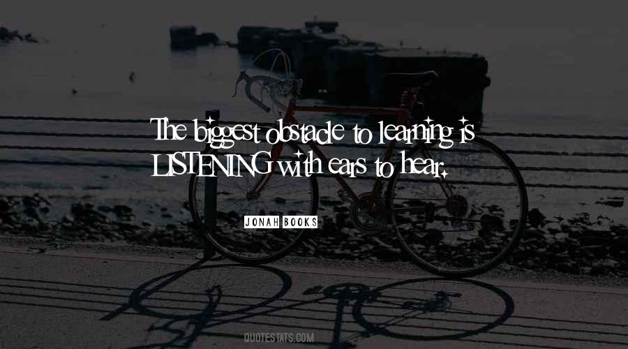 Quotes About Listening Ears #1445402