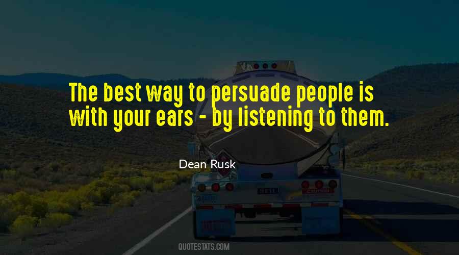 Quotes About Listening Ears #161429