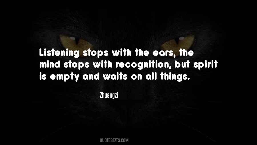 Quotes About Listening Ears #293840
